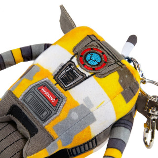 Borderlands 3 Claptrap Keychain Plush - Good Loot - Kulcstartó Ajándéktárgyak