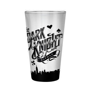 DC COMICS - Large Glass - 500 ml - Batman Dark Knight - box - Pohár - Abystyle Ajándéktárgyak