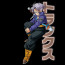 DRAGON BALL - Tshirt - Póló "DBZ/ Trunks" man SS black - new fit (S-es méret) - Abystyle thumbnail