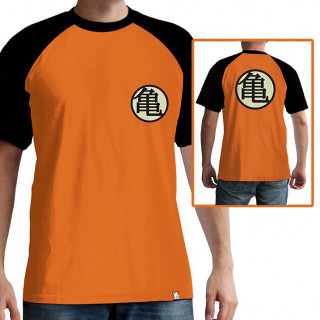 DRAGON BALL - Tshirt - Póló  "Kame Symbol" man SS orange - premium (L-es méret) - Abystyle Ajándéktárgyak