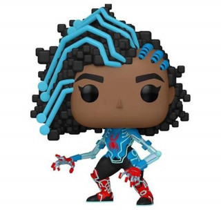 Funko Pop! #1229 Marvel Spider-Man Across The Spider-Verse - Spider-Byte Bobble-Head Vinyl Figura Ajándéktárgyak