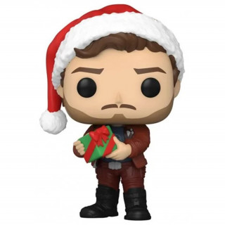 Funko Pop! Marvel: The Guardians of the Galaxy Holiday Special - Star-Lord #1104 Bobble-Head Vinyl Figura Ajándéktárgyak