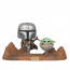 Funko Pop! Moment: Mandalorian-Mandalorian&Child #369 Vinyl Figura thumbnail