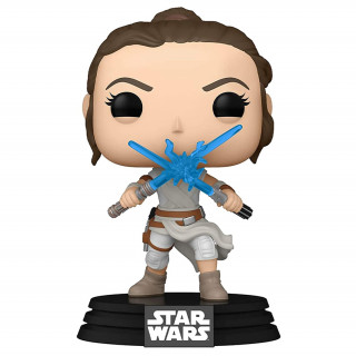 Funko Pop! Star Wars: Rey (Two Lightsabers) #434 Bobble-Head Vinyl Figura Ajándéktárgyak