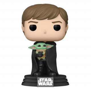 Funko Pop! Star Wars: The Mandalorian - Luke with Child #482 Vinyl Figura Ajándéktárgyak