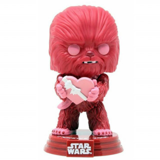 Funko Pop! Star Wars: Valentines: Chewbacca #419 Vinyl Figura Ajándéktárgyak