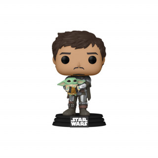 Funko Pop! TV: Star Wars The Mandalorian - The Mandalorian & Grogu #461 Vinyl Figura Ajándéktárgyak