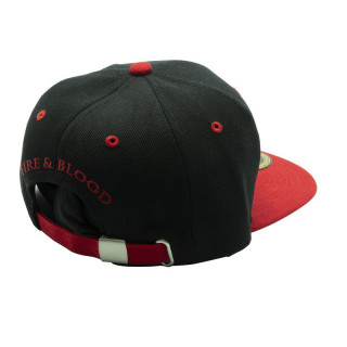 GAME OF THRONES - Snapback Sapka - Targaryen - Fekete & Piros - Abystyle Ajándéktárgyak