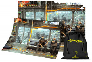 Cyberpunk 2077: Metro 1000 darabos puzzle Játék