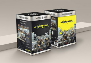 Cyberpunk 2077: Metro 1000 darabos puzzle Játék