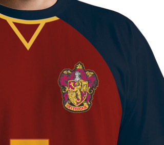 HARRY POTTER - Tshirt - Póló "Quidditch jersey" man SS red - premium (M-es méret) - Abystyle Ajándéktárgyak