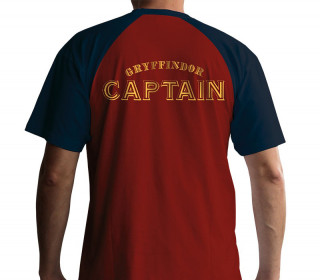 HARRY POTTER - Tshirt - Póló "Quidditch jersey" man SS red - premium (S-es méret) - Abystyle Ajándéktárgyak