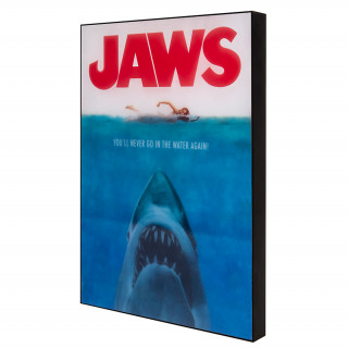 Jaws film Világító poszter Ajándéktárgyak