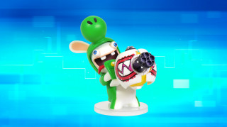 Mario + Rabbids Kingdom Battle - Yoshi 8 cm Figura Ajándéktárgyak