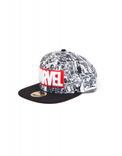 Marvel - Sapka - Classic Red and White Logo Snapback Ajándéktárgyak