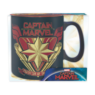 MARVEL - Bögre - Captain Marvel (460 ml) - Abystyle Ajándéktárgyak