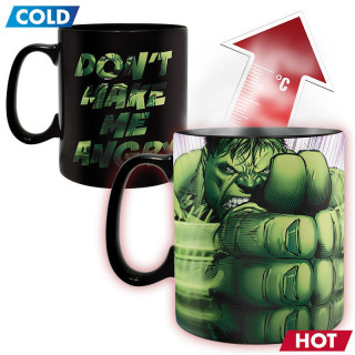 MARVEL - Mug Heat Change - 460 ml - "HULK SMASH" - Abystyle Ajándéktárgyak