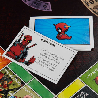 Monopoly Deadpool Edition (Angol) Ajándéktárgyak