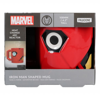 Paladone: Marvel Avengers - Iron Man hőre változó bögre (500ml) (PP11321MA) Ajándéktárgyak