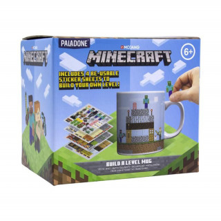 Paladone Minecraft Build a Level Bögre Ajándéktárgyak