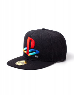 Playstation - Sapka - Logo Denim Snapback Cap Ajándéktárgyak