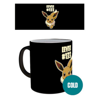 POKEMON - Hőérzékeny Bögre - Eevee (300 ml) - Abystyle Ajándéktárgyak