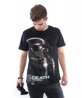 Star Wars - Death Trooper polo (fekete) L-es Ajándéktárgyak