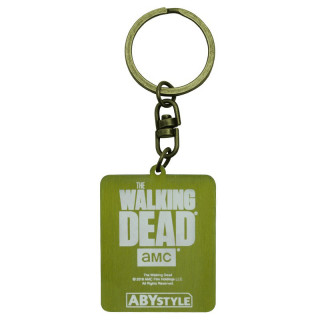 THE WALKING DEAD - Keychain "Saviors save us" - Kulcstartó - Abystyle Ajándéktárgyak