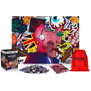 WATCH DOGS LEGION: Pig Mask Puzzles 1000 Játék