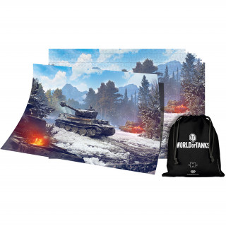 World of Tanks: Winter Tiger Puzzles 1500 darabos Puzzle Játék