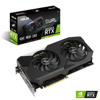 ASUS DUAL-RTX3070-O8G nVidia 8GB GDDR6 256bit PCIe videókártya PC