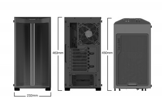 be quiet! Pure Base 500DX Asztali Fekete PC