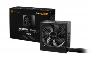 Be Quiet System Power 9 CM 400W [Moduláris, 80+ Bronze] PC