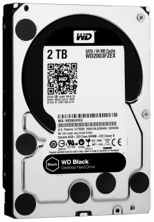 WD Black 2TB [3.5'/64MB/7200/SATA3] PC