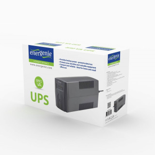 Energenie by Gembird UPS, 850 VA ''Basic 850'' UPS, AVR, 2 x Shuko, fekete PC