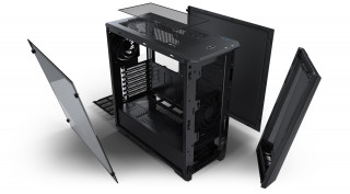 Phanteks Eclipse P400A Midi Tower Fekete PC