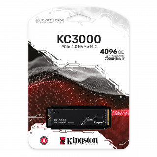 Kingston Technology KC3000 M.2 4096 GB PCI Express 4.0 3D TLC NVMe PC