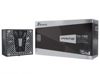 Seasonic Prime PX-750 tápegység 750 W 20+4 pin ATX ATX Fekete PC