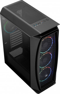 AeroCool Aero One Eclipse (Ablakos) - Fekete PC