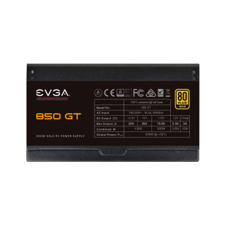 EVGA SuperNova GT 850W [Moduláris, 80+ Gold] PC