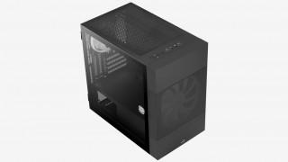 Aerocool Atomic Mini Tower Fekete PC