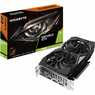 Gigabyte GV-N1660D5-6GD videókártya NVIDIA GeForce GTX 1660 6 GB GDDR5 PC