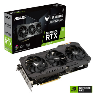 ASUS TUF RTX 3060 Ti OC Edition 8GB GDDR6X (TUF-RTX3060TI-O8GD6X-GAMING) Videokártya PC