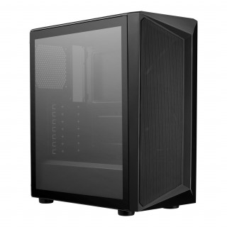 COOLER MASTER Ház Midi ATX CMP 510 ARGB, Tápegység nélkül, Üvegfalú, Fekete PC