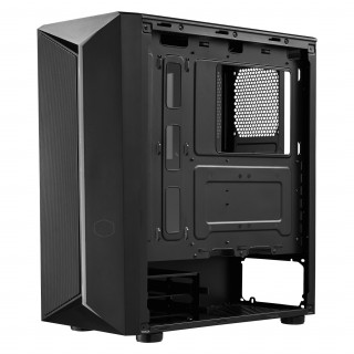 COOLER MASTER Ház Midi ATX CMP 510 ARGB, Tápegység nélkül, Üvegfalú, Fekete PC