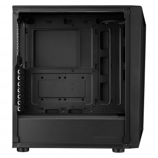 COOLER MASTER Ház Midi ATX CMP 510 ARGB, Tápegység nélkül, Üvegfalú, Fekete PC