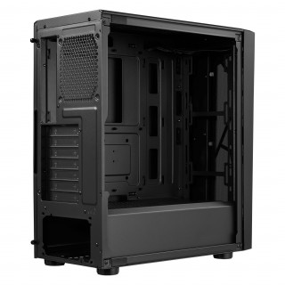 COOLER MASTER Ház Midi ATX CMP 510 ARGB, Tápegység nélkül, Üvegfalú, Fekete PC