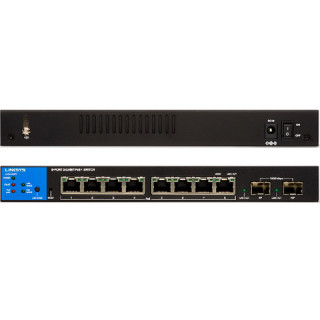 Linksys 8-Port Managed Gigabit Ethernet Switch with 2 1G SFP Uplinks PC