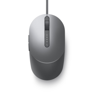 Dell Laser Wired Mouse - MS3220 - Titan Gray   PC