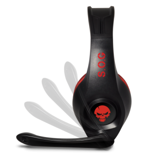 Spirit Of Gamer PRO-NH5 Headset Black/Red PC